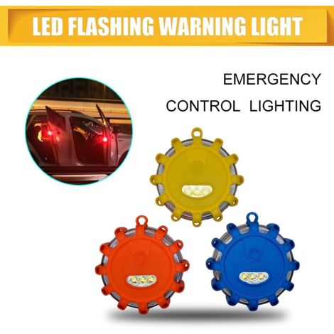 Yuanjoy 3 Pièces Gyrophare LED, Fonction Synchronisation 4 Modes, Voyant D' avertissement de Voiture avec Aimant et Crochet, Étanchéité IP65, pour Sécurité Voiture, Chantier, Camping Yuanjoy 3 Pièces Gyrophare LED, Fonction Synchronisation 4 Modes, Voyant D' avertissement de Voiture avec Aimant et Crochet, Étanchéité IP65, pour Sécurité Voiture, Chantier, Camping