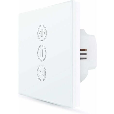 Interrupteur connecté pour volet roulant – Contrôle vocal Alexa et Google Home – Programmation via application Smart Life – ABS ignifuge (1/5)