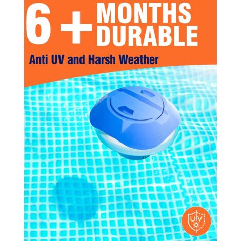 Distributeur Automatique Chlore Piscine Hors Sol Distributeur Flotteur Chlore Piscine Avec Lumière Solaire - 2 Pièces Réglable - Pour Spa, étang, Piscine Hors-sol Dispenser Chlore Réglable Distributeur Automatique Chlore Piscine Hors Sol Distributeur Flotteur Chlore Piscine Avec Lumière Solaire - 2 Pièces Réglable - Pour Spa, étang, Piscine Hors-sol Dispenser Chlore Réglable