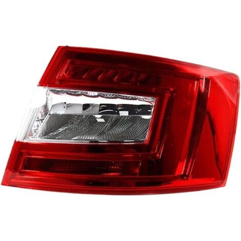 Générique Ensemble de feux arrière Feu pour arrière pour Skoda pour Octavia boîtier de lampe d'avertissement de freinage automatique, assemblage de lampe pour arrière(Only Right) (1/5)