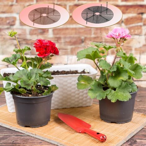 Grille Cache-Pot Fleurs Lot De 4 – Protection Anti-Creusement Chiens & Enfants – Diam. Jusqu’à 30 Cm, Ajustable