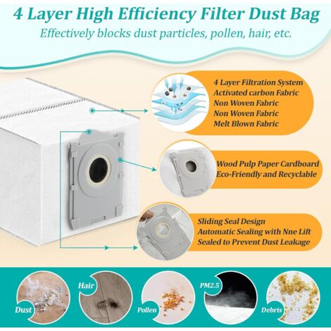 DianSung Accessoires Pour ECOVACS DEEBOT X5 Omni / X5 Pro Robot