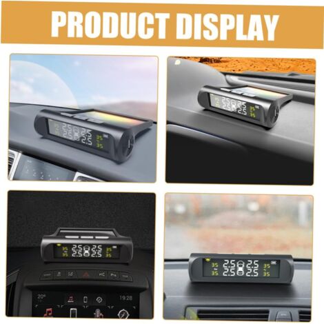 Riloer Kit 4 Capteurs TPMS Pression Pneus – Outil De Réapprentissage Compatible Renault 407009987R Captur Clio Kangoo Master Trafic