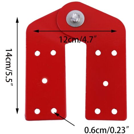 Heavy Duty Échelle Échelle Charnière Pliant Aluminium Échelle