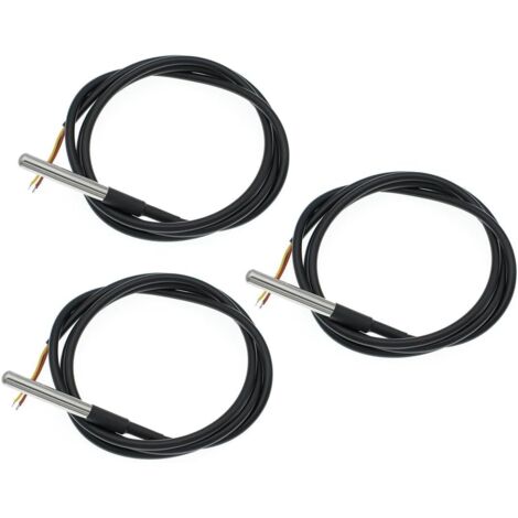 capteur de température numérique sonde en acier inoxydable lecture précise température de mesure(1m) (1/5)