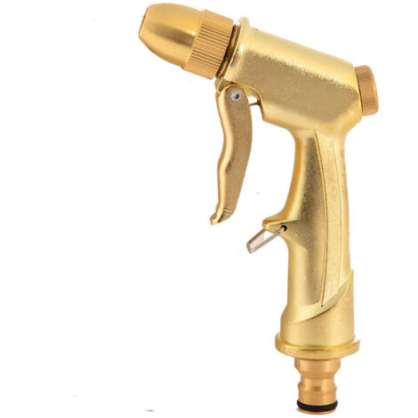 Buse de tuyau d'arrosage haute pression Outil de nettoyage de tuyau de pelouse Buse en métal Nettoyeur haute pression Tuyau d'arrosage (1/5)