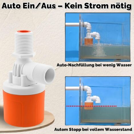Vanne A Flotteur Automatique Acheter Vanne à Flotteur En Acier Inoxydable Vanne Automatique De Contrôle Du Niveau D'eau 1/2 3/4 Vanne à Flotteur Réservoir D'eau Château D'eau Vanne D'arrêt Nettoyage Oreille