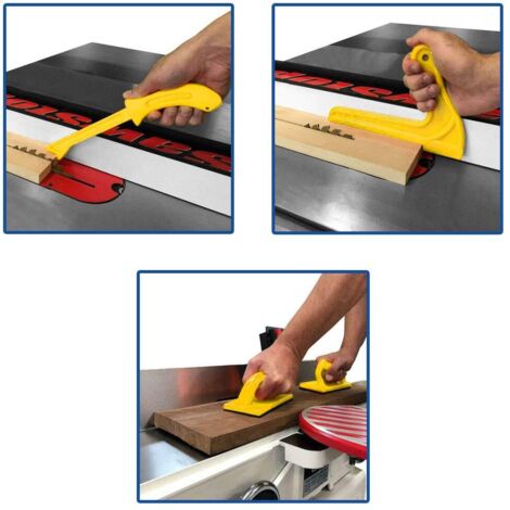 Sécurité Machines à Bois Bloc Poussoir Yuecoom - Lot De 5 Pièces Pour Table De Toupie, Dégauchisseuse - Sécurité Bois Outillage Menuiserie Sécurité Machines à Bois Bloc Poussoir Yuecoom - Lot De 5 Pièces Pour Table De Toupie, Dégauchisseuse - Sécurité Bois Outillage Menuiserie