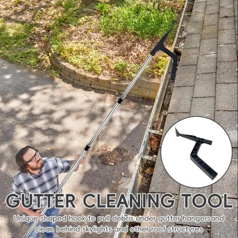 Outils de Nettoyage de Jardin L'Outil de GouttièRe DéFoliation Pelle