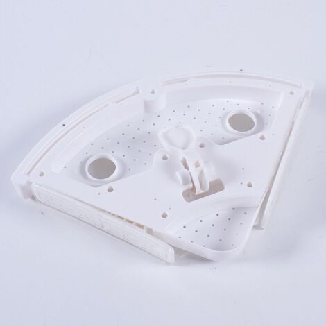 HOBBIESAY Organisateur De Peinture D'Angle En Bois 1 Pcs Support Triangulaire à 5 Couches Et 24 Trous Module De Stockage De Peinture Artisanale Pour Pigments Support Pour Pinceaux