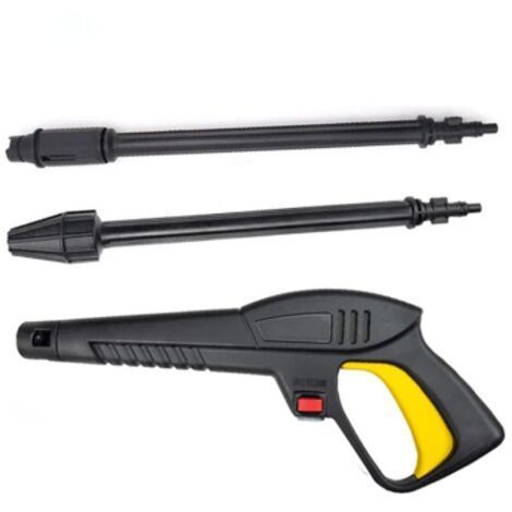 Pistolet à eau haute pression avec lance à jet variable et lance rotative, compatible avec les nettoyeurs haute pression Lavor (1/5)