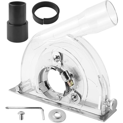Dispositif D'Aspiration Pour Meuleuse D'Angle 125 Mm - Réduction Poussière, Profondeur Réglable, Compatible PRODIAMANT