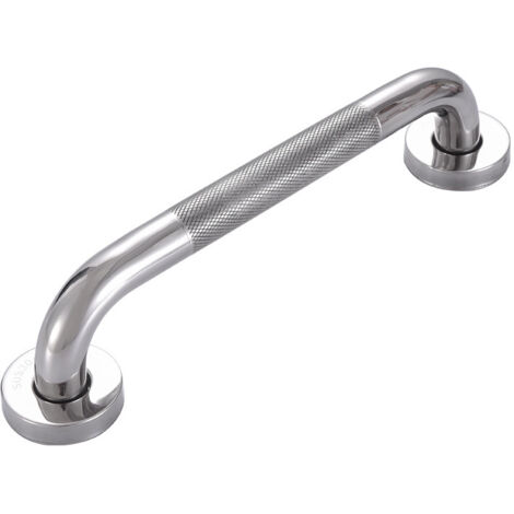 Lot de 1 barres d'appui de salle de bain en acier inoxydable 304 avec poignée antidérapante,pour baignoire,toilettes, salle de bain, rampe d'escalier (1/5)