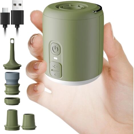 Qunature Pompe Électrique Portable 4000Pa, Pompe pour Matelas