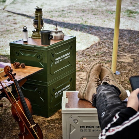 Boîte De Rangement En Bois Pour Chambre D'Enfant, Bac De Rangement Avec Poignées Pour Jouets Et