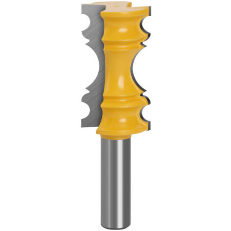Fraise à défoncer avec tige de 12 mm pour moulures architecturales et travaux manuels (1/5)