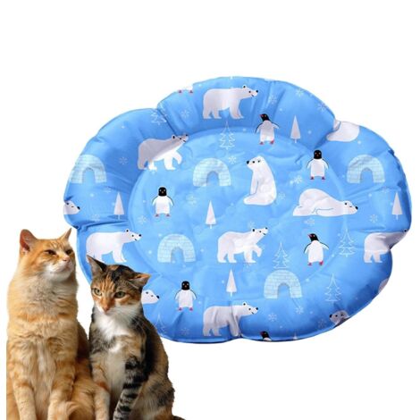 Couverture rafraîchissante pour chien - Coussin pour chien - Tapis de refroidissement non antidérapant et imperméable - Respirant - Lavable (1/5)