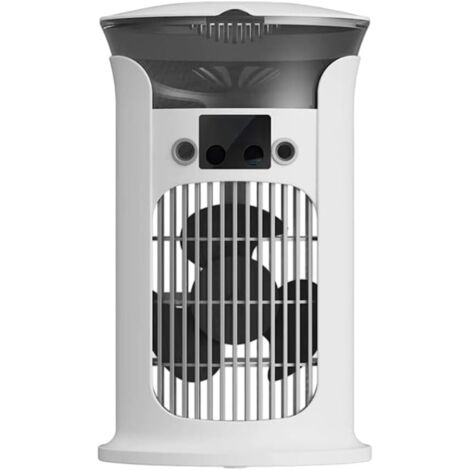 Mini Climatiseur/Rafraîchisseur D'Air Mural Portable - 6 Vitesses, Minuterie, Technologie Brume Glacée 16°C - Pour Bureau Et Chambre - 7