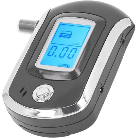 Éthylomètre électronique Portable Rechargeable - Écran LCD Bleu, Haute Précision, Testeur D'alcool Personnel