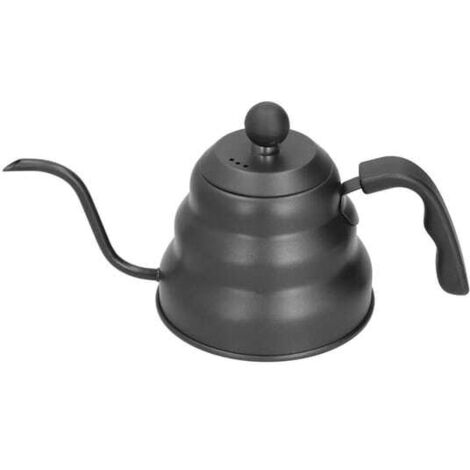 Cafetière en acier inoxydable avec bec verseur long pour une infusion parfaite (1/4)