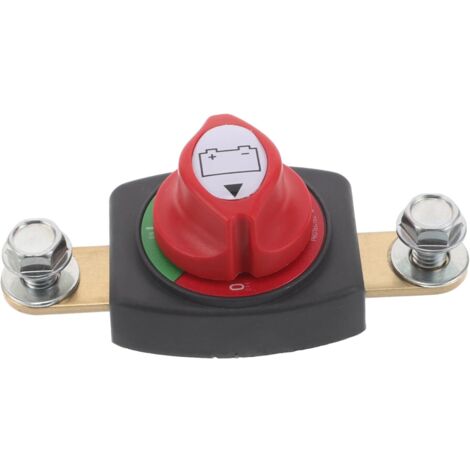 Interrupteur couper la batterie voiture et bateau laiton déconnexion rapide haute résistance Camping Yacht installation facile sans outils (1/5)