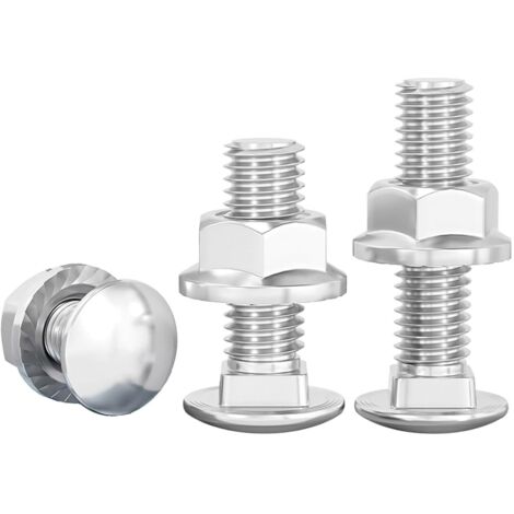 TRCC JAPY tête ronde collet carré Filetage partiel M10X300 Acier zingué TRCC JAPY tête ronde collet carré Filetage partiel M10X300 Acier zingué