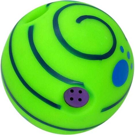 Wobble Wag Giggle Ball, Balle pour Chien Wobble Giggle avec des Sons Rigolos Amusants, Jouets Interactifs pour Chiens