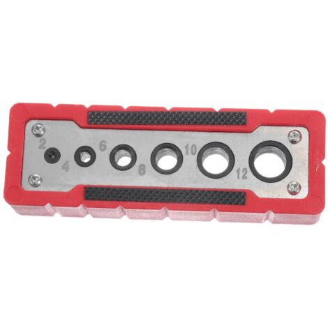 Gabarit Perçage Multifonctionnel Guide Percage Portable Compatible Divers Forets Positionneur pour Menuiserie Usages et (1/5)