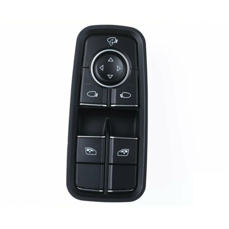 Interrupteur de vitre de voiture Bouton électrique de commutateur de commande de fenêtre, bouton électrique élevé pour Porsche 911 718 991 pour Boxster pour Turbo 99161315102DML 99161315502/702(99161 (1/5)