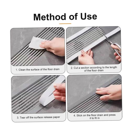 Bandes Antidérapantes Relaxdays Lot De 17 - Autocollantes Transparentes 60cm Pour Escalier, Douche Et Carrelage