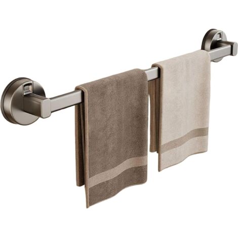 Porte-serviettes mural sans perçage, à ventouse, 50 cm, sans perçage (1/5)