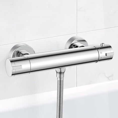 Robinet mitigeur bain/douche mural thermostatique Jacob Delafon, mitigeur de dou
