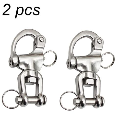 Ruimou Lot De 4 Anneaux Pivotants Universels En Acier Inoxydable A 482461