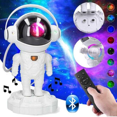 PROJECTEUR D'ETOILES ASTRONAUTE AVEC ENCEINTE BLUETOOTH INTEGREE