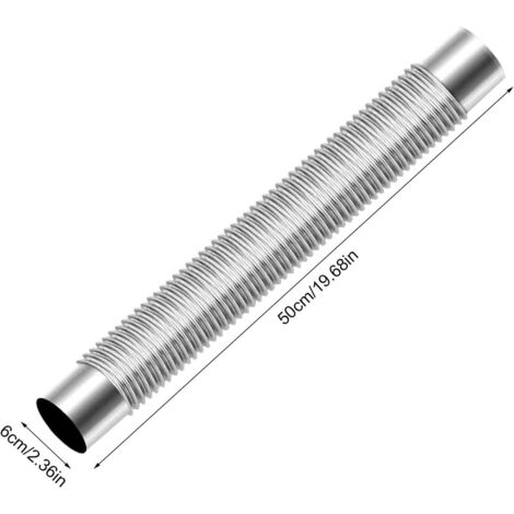 Tuyau de cheminée en acier inoxydable, poêle à bois de