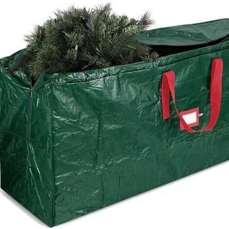 Sac De Rangement à Roulettes Pour Sapin De Noël (jusqu'à 7,5 Pieds) - Marque Olivet, Rouge à Carreaux