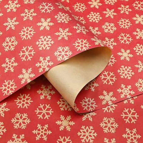 8 Feuilles de Papier D'emballageFeuilles de Papier Cadeau en