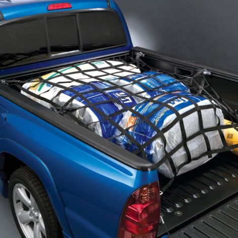 Filet De Chargement Réglable Pour Camion - Transport Sécurisé Jusqu'à 500kg Avec Crochets En S (S - 127 X 106 Cm)
