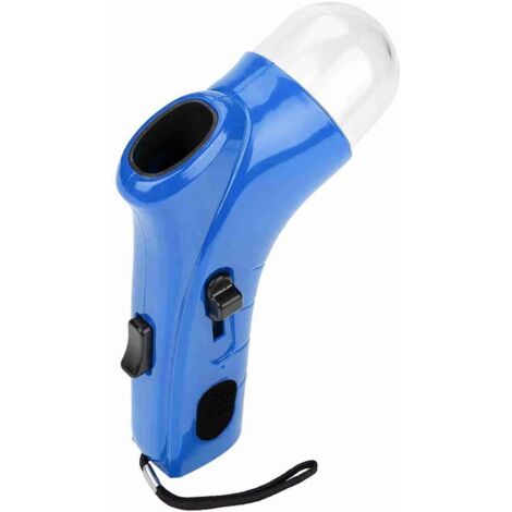 Catapulte de Nourriture pour Animaux Compagnie, Lanceur D'aliments Mangeur Chiens Poubelle Bols et Bouteilles Jouets D'activité Pistolet Main Chien Alimentation Chats Catapultes Interactifs Bleu