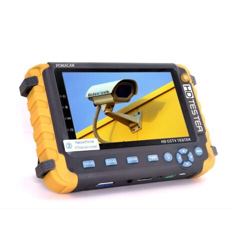 Testeur de caméra de sécurité IV8W 12,7 cm TFT LCD 4-en-1 8MP AHD TVI 8MP CVI CVBS coaxiale HD moniteur vidéo prend en charge contrôleur PTZ/test de câble UTP/entrée VGA HDMI/sortie DC12V