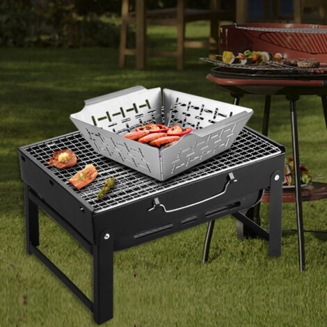Lot de 8 poignées à ressort pour barbecue, poignée en acier inoxydable au toucher froid pour poêle, fumoir, grill, poêle, poignées de porte de fosse Lot de 8 poignées à ressort pour barbecue, poignée en acier inoxydable au toucher froid pour poêle, fumoir, grill, poêle, poignées de porte de fosse