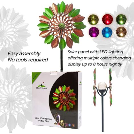 Moulin à Vent Lumineux Clignotant Avec Musique – Piles, LED, Pour Enfants Et Ados