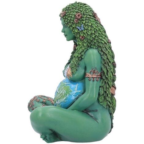 KIWINI Oberon Zell Statue de Gaia Millenial Terre, Mère Déesse Tes Fiti