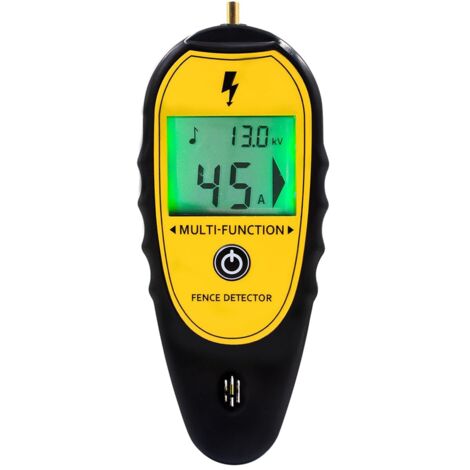 Testeur de barrière électrique et chercheur de défaut, testeur de tension de barrière électrique numérique 15KV 200V‑15000V