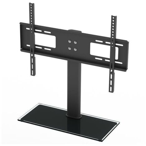 Pied TV Universel Support TV sur Socle pour Télévisions de 32 à 55 Pouces LCD/LED/Plasma et Hauteur Réglable avec en de Charge Maximal 40kg Max  400x600 mm