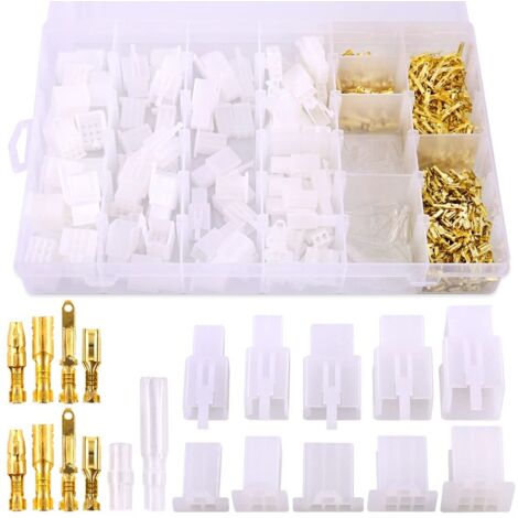 700pcs connecteur de terminal de bateau de yacht à moteur, connecteur de terminal de tête de balle assorti (1/5)