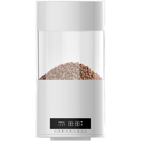 Aquarium Distributeur Automatique pour Poisson 500ml Fish Distributeur de Nourriture Réglable Mangeoire Poisson pour Les Vacances Noir pour Les Vacances et Les Week