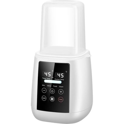 Chauffe-Biberon Électrique Nuby Natural Touch - Blanc - Réchauffage Rapide Et Sûr