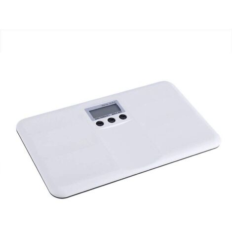 Pèse Bébé Électronique Balance Numérique Portable pour Cuisine Animaux Bijoux Plate-Forme 150 kg Large Écran Rétroéclairé Arrêt Automatique Haute Précision Piles Fournies