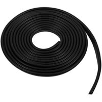 Bande De Protection En Caoutchouc Pour Portière Voiture - 3 Mètres, Auto-adhésive, EPDM, Protection Bord Métal/verre - 10